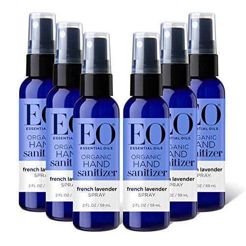 Organic Hand Sanitizer Spray (Pack of 6)
