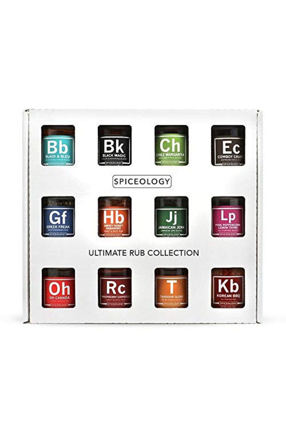 Ultimate Rub Collection - Set of 12 Gourmet BBQ Spice Rubs