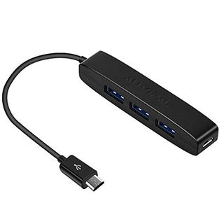 AuviPal 3-Port Micro USB Hub