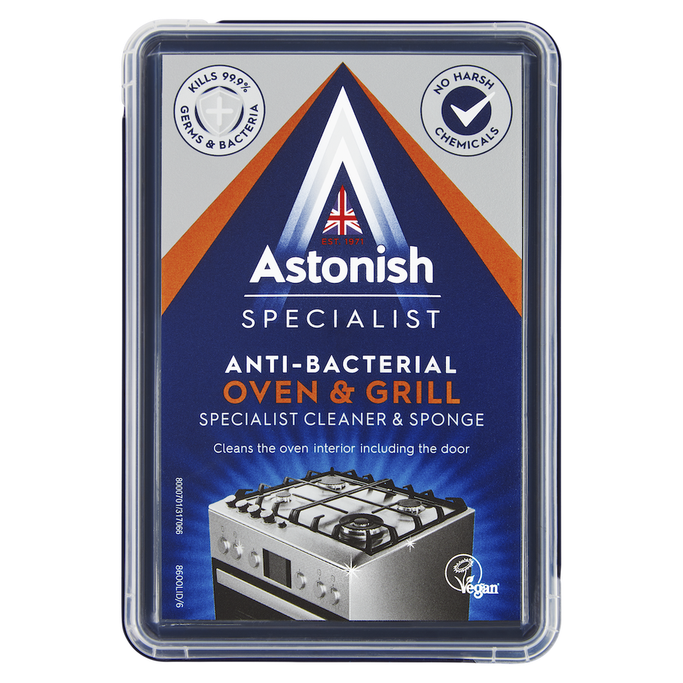 Astonish Specialist Anti-Bacterial Oven & Grill Cleaner & Sponge