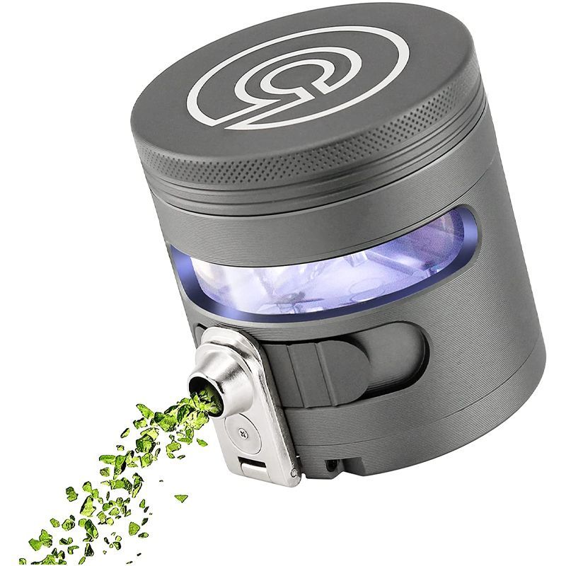 Electric Smart Herb and Spice Grinder - OTTO by Banana Bros  with Pollen Catcher: Home & Kitchen