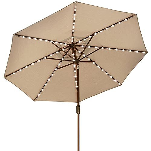 EliteShade Market Umbrella With LED Lights