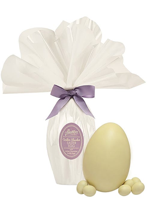 White Wrapped White Chocolate Easter Egg 310g