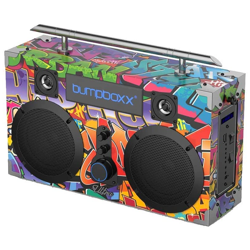 bluetooth speaker that looks like a boombox