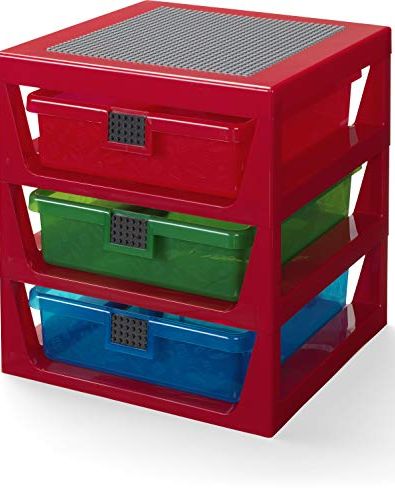 LEGO 3-Drawer Storage Rack System