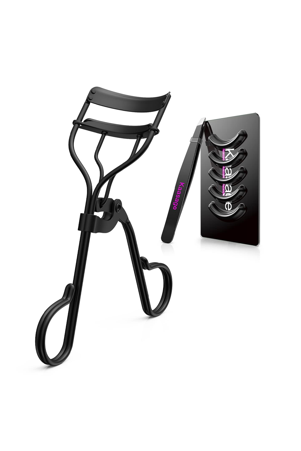 Eyelash Curler with 5 Replacement Pads Included