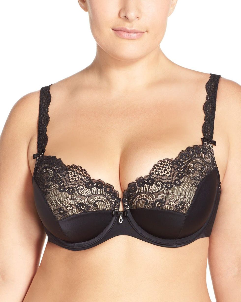 Buy Lacy Heavily-Padded Push-Up Bra Online at Best Prices in India