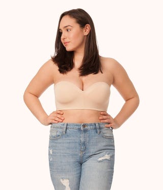 No-Wire Strapless Bra