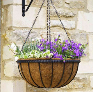 40cm Saxon Hanging Basket Planter