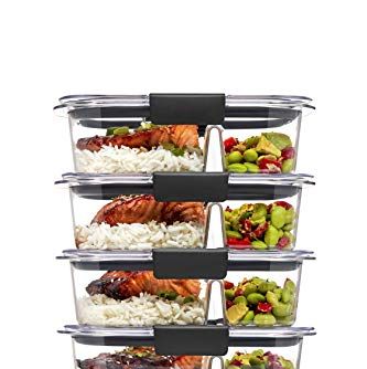 Meal Prep Container 1 Compartment - 20 Pack Extra-Thick Food