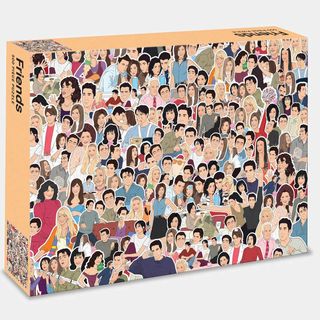 Friends illustriertes Puzzle mit 500 Teilen