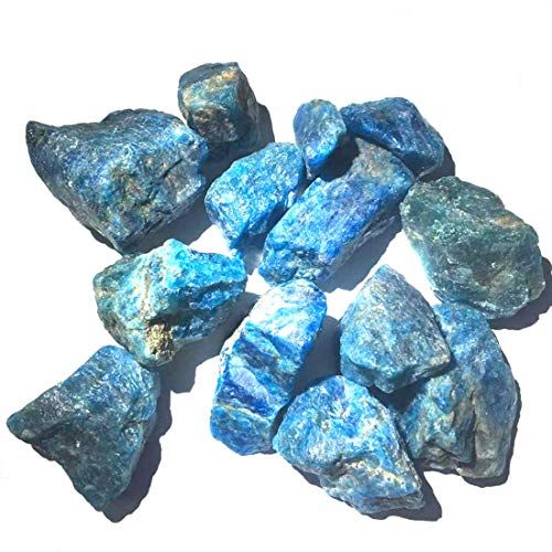 Blue Apatite Rough Raw Stones