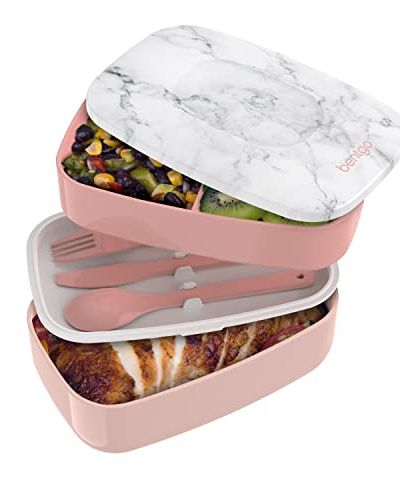Spencer Stainless Dual Compartment Food Container, Food Storage