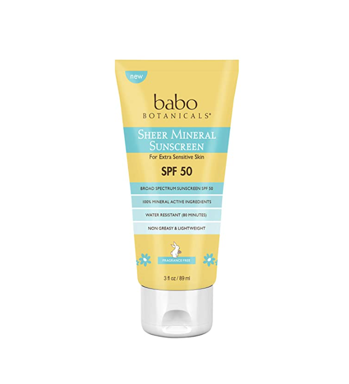 Sheer Mineral Sunscreen Lotion SPF 50
