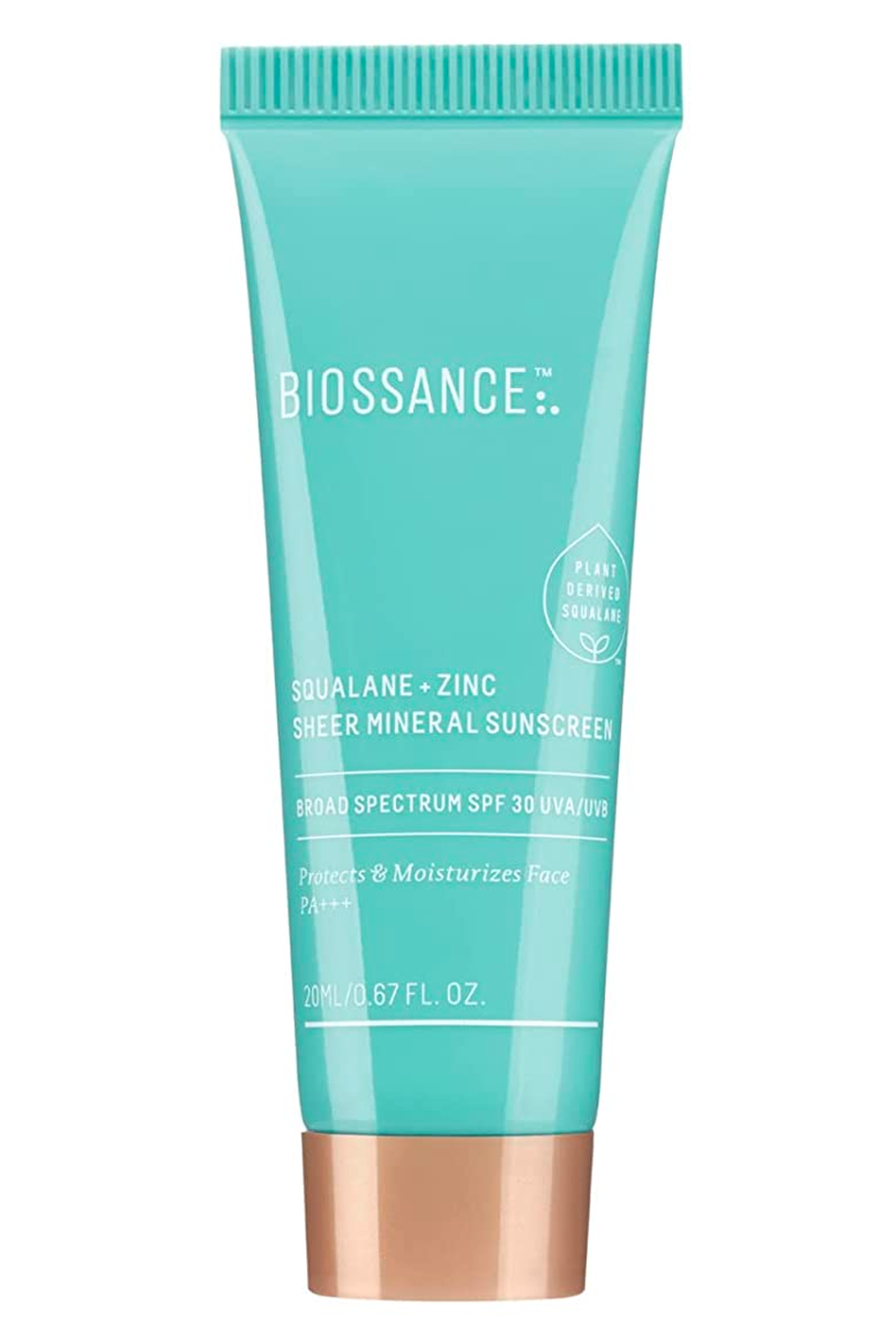 Biossance Squalane + Zinc Sheer Mineral Sunscreen SPF 30 PA+++