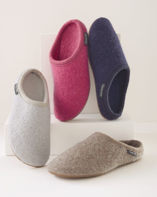 Haflinger classic clearance boiled wool slippers