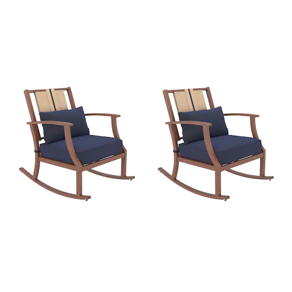 Set of 2 Outdoor Rocking Chairs  
