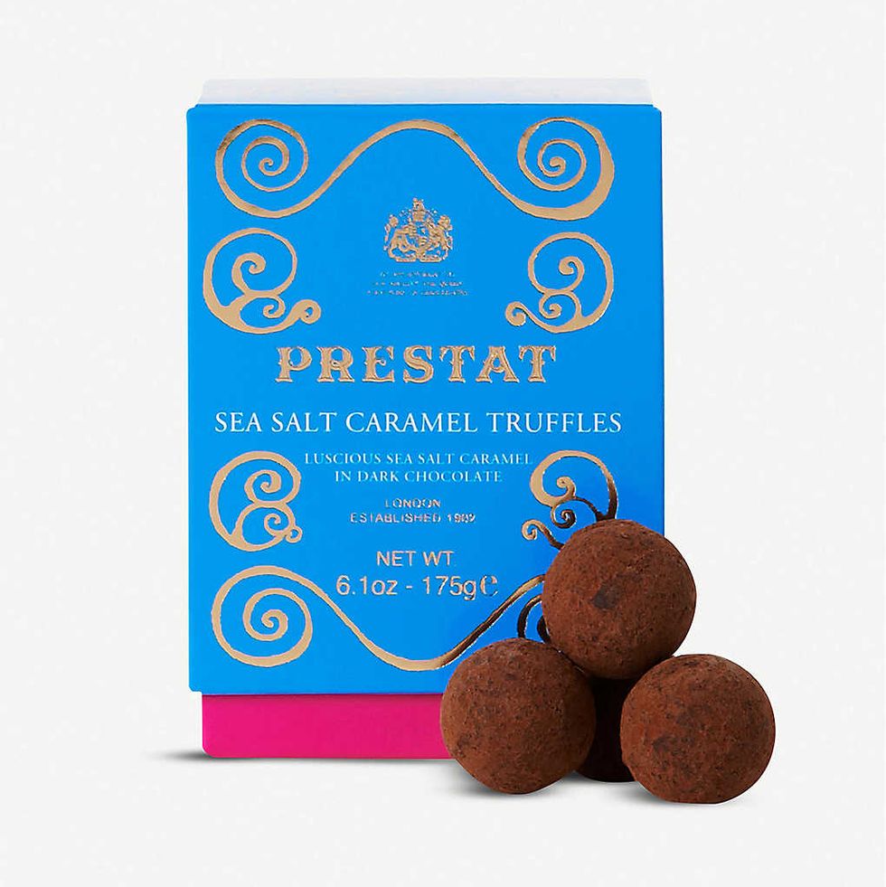 Sea salt caramel truffles 
