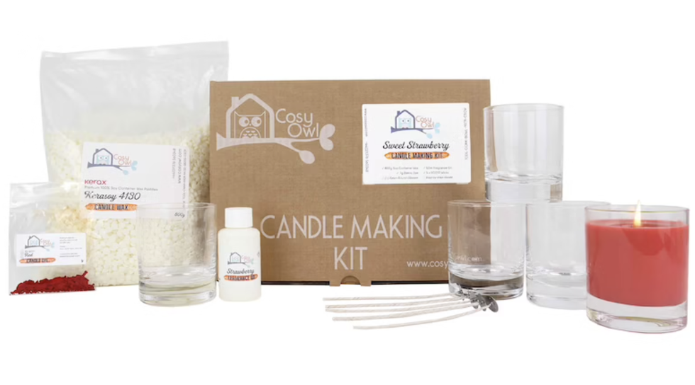 Calm & Cosy Soy Wax Melt Making Kit • Hazel & Blue Candles