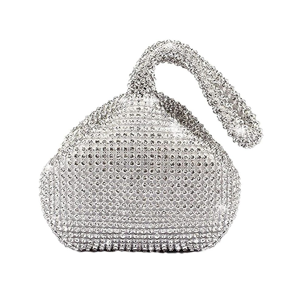 Triangle Glitter Purse