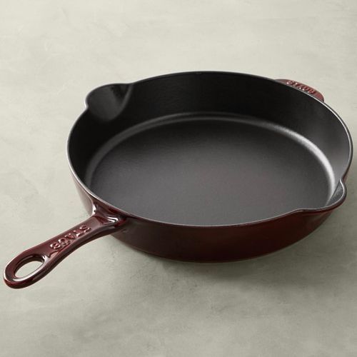 Enameled Cast Iron Traditional Deep Skillet