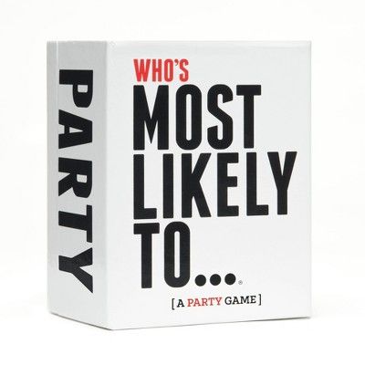 'Who's Most Likely To' Adult Party Game