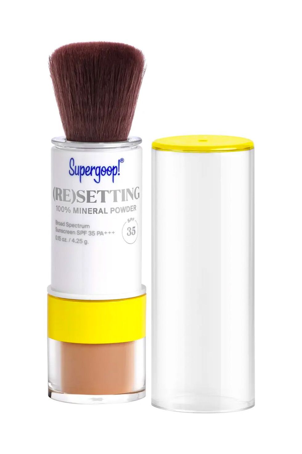 BRUSH ON BLOCK® SPF on Instagram: Applying sunscreen over your makeup has  never been easier! Our mess free Mineral Powder Sunscreen SPF 30 will never  smudge or ruin your makeup, and leaves