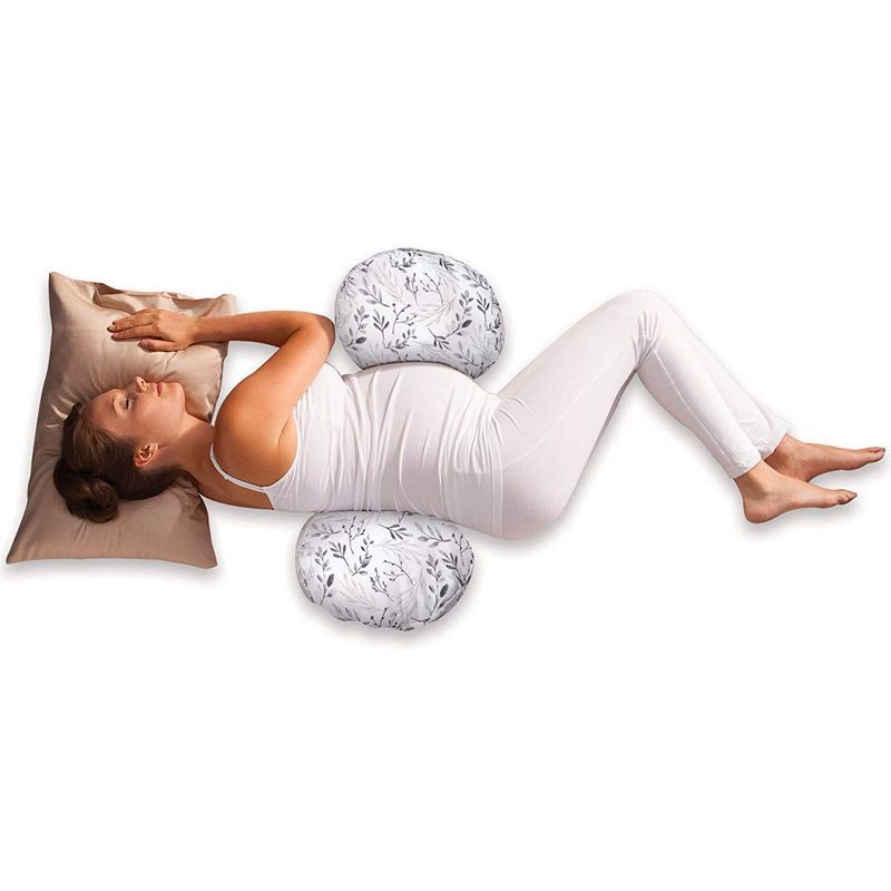 Pregnancy Pillow Side Sleeper Adjustable Maternity Pillows for Sleeping  Snoogle Body Pillow Wedge for Back Pregnancy Gifts for First Time Moms