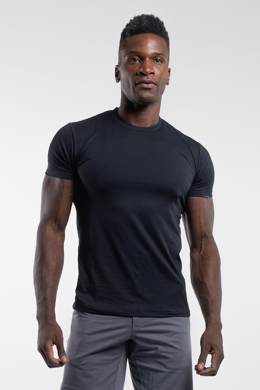 RoxZoom Mens Compression Top Base Layer T Shirts Short Quick Dry Compression Tees Fitness Gym Tops Athletic Tshirt