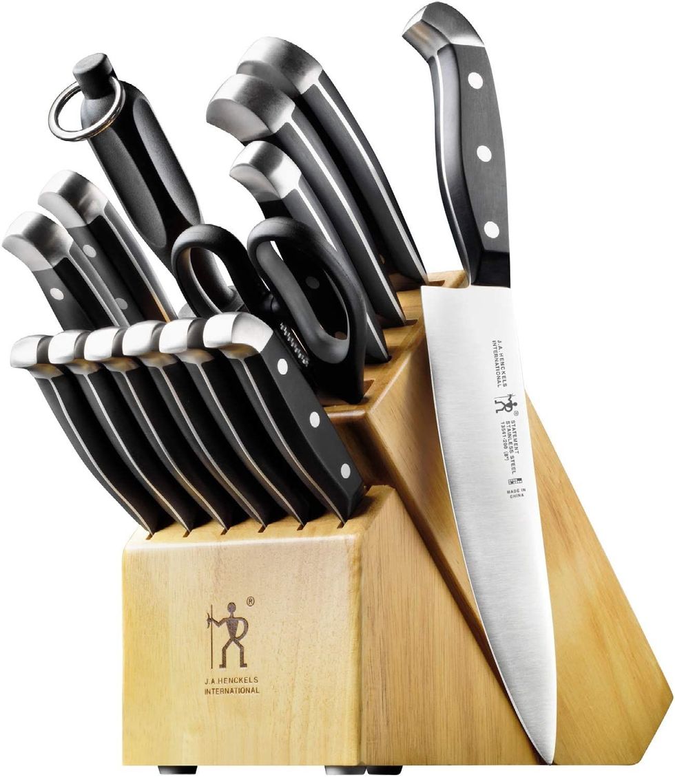 Kitchen Knife Set with Block