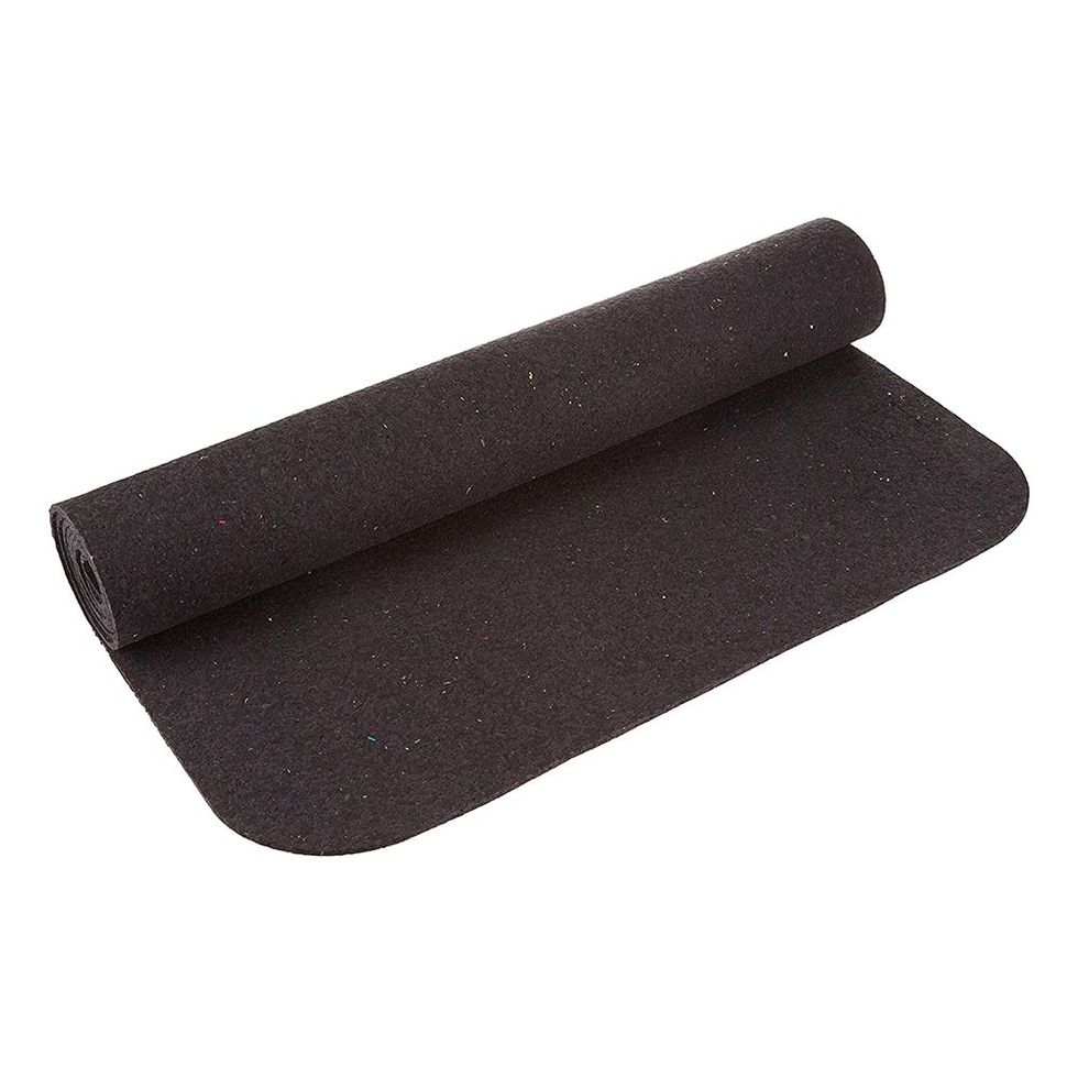 Wander Non-Slip Suede Top 4mm Thick Yoga Mat With 2-in-1 Yoga