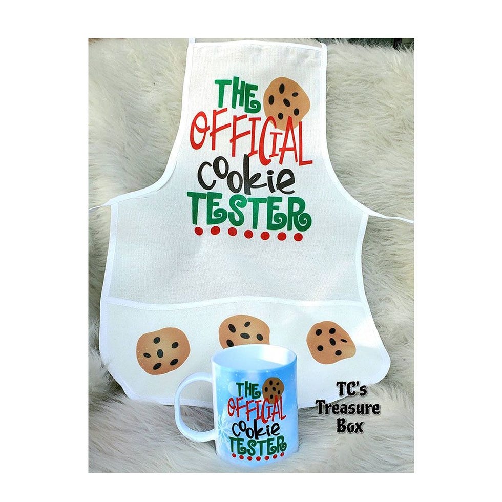 TCTreasureBox Official Cookie Tester Apron and Mug Set