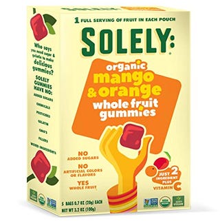 Organic Mango and Orange Whole Fruit Gummies