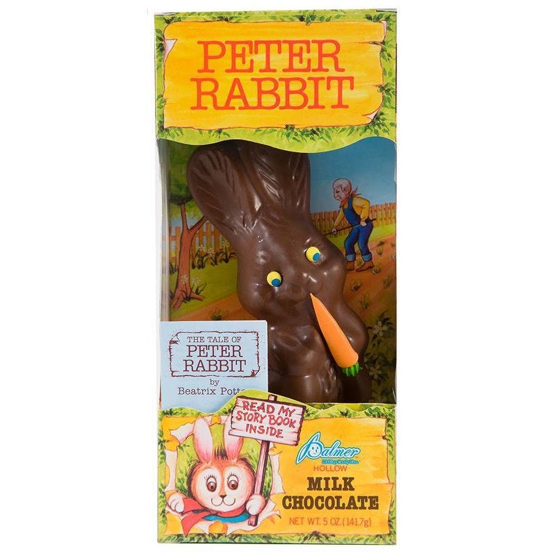 5 oz Milk Chocolate Peter Rabbit 