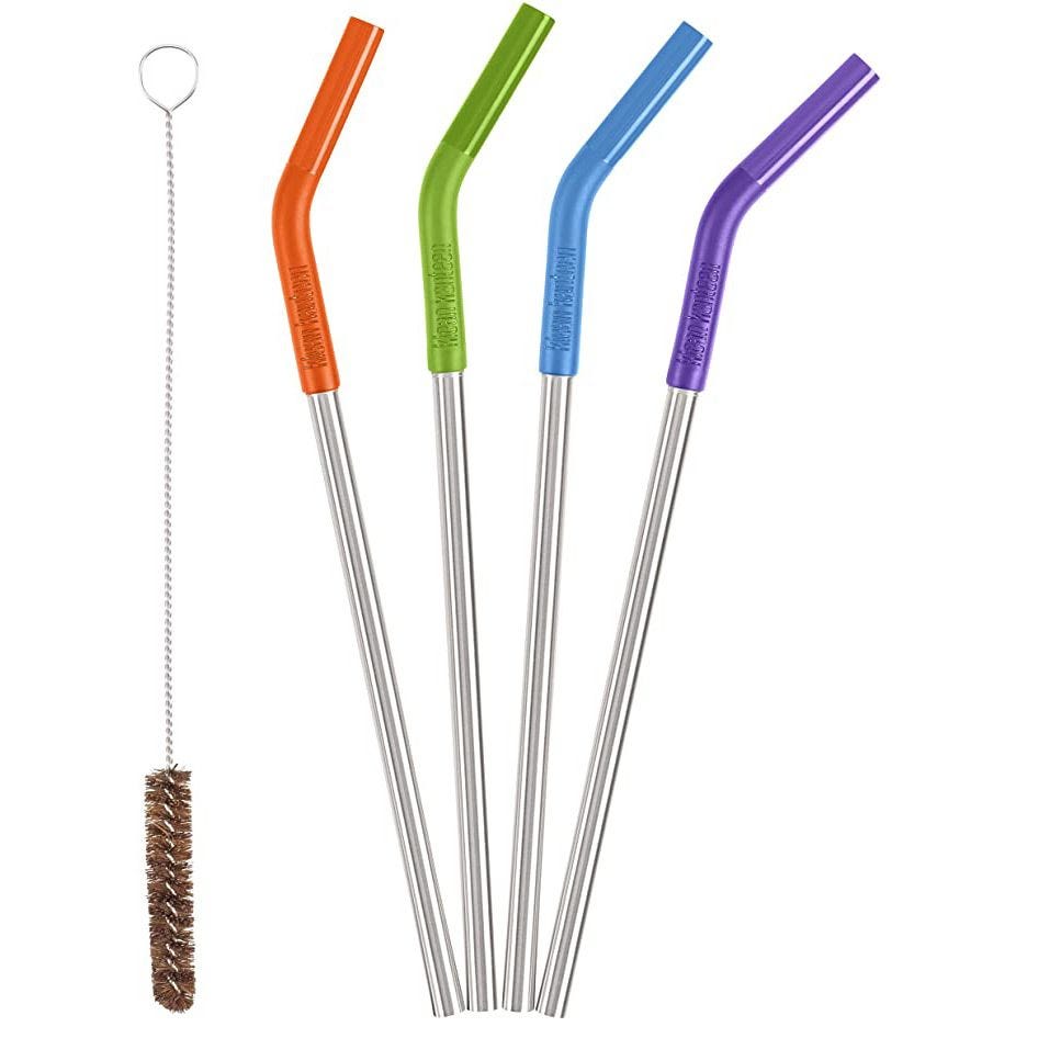 9 Best Reusable Straws: Metal, Glass, and Silicone Straws to Buy