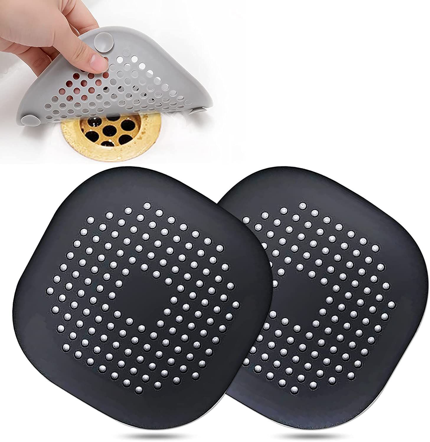 2 x TPR Drain Covers and Hair Catchers for Bathroom and Kitchen | Shop  Today. Get it Tomorrow! | takealot.com