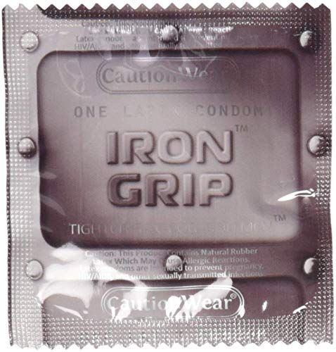 Iron Grip Lubricated Latex Condoms