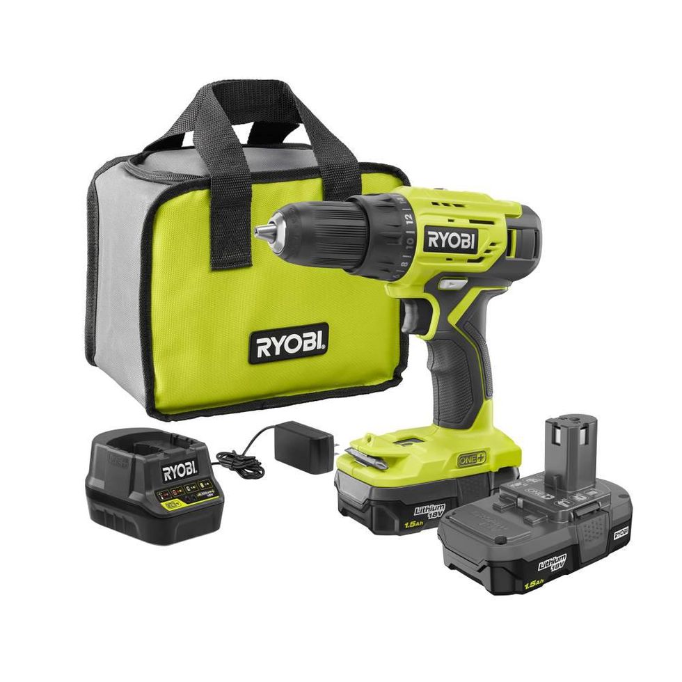 18-Volt ONE+ Lithium-Ion Cordless 1/2 in. Drill/Driver Kit