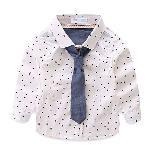 Toddler Boys Shirt and Tie Set 