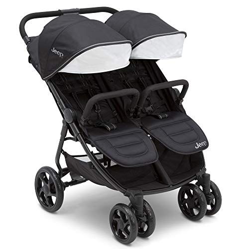 double stroller with handbrake