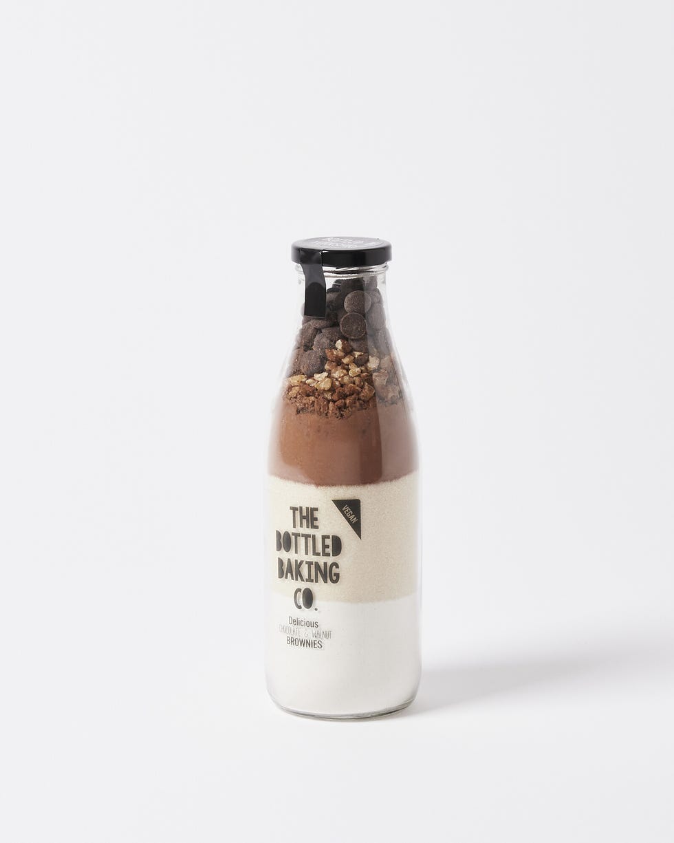 Vegan Chocolate & Walnut Brownie Mix in a Bottle, Oliver Bonas, £12