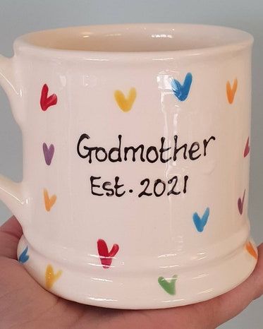 Godmother Heart Mug