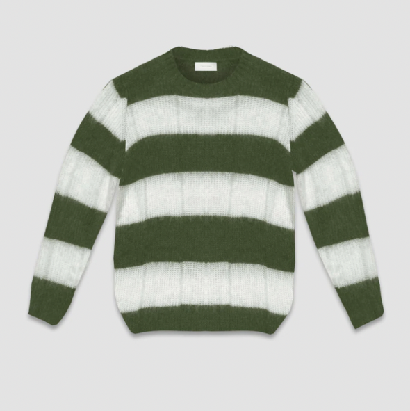 Striped 'Mohair' Sweater