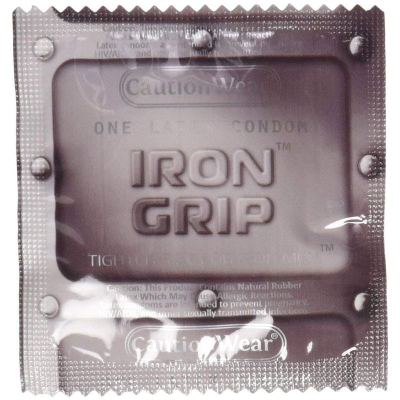 Iron Grip Lubricated Condoms