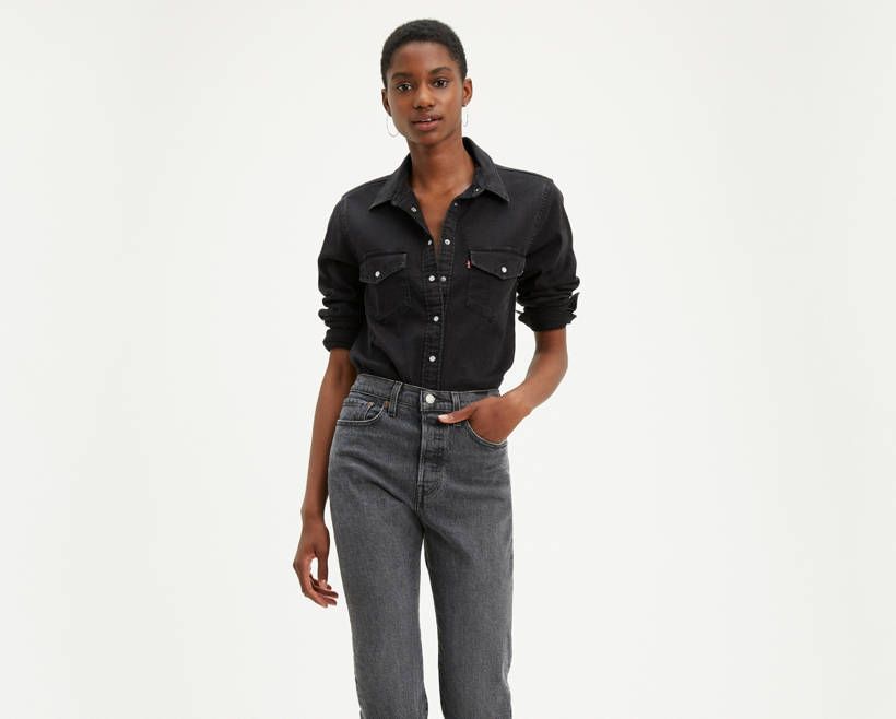 Lyocell™ Denim Collared Relaxed Shirt | Autograph | M&S