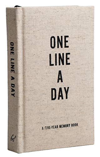 Una riga al giorno: diario di memoria di cinque anni, ideale per l'efficienza temporale