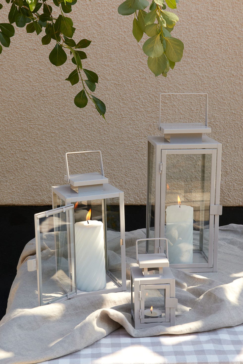 Small Metal Candle Lantern