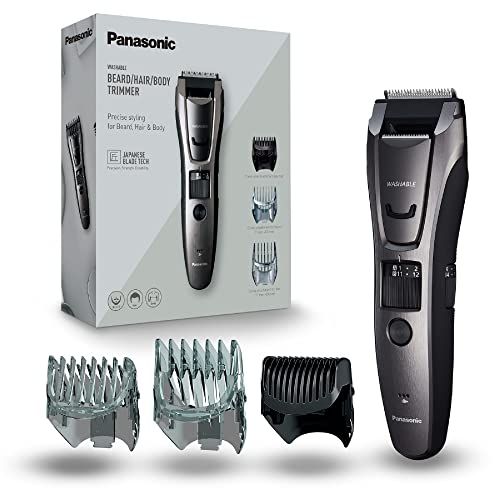 Panasonic ER-GB80-H Wet and Dry Electric Beard, Hair and Body Trimmer for Men