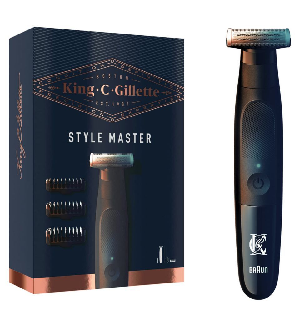 King C Gillette Mens Style Master Cordless Stubble Trimmer