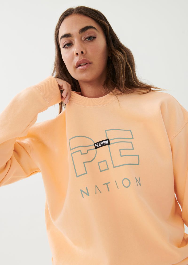 pe nation cropped jumper